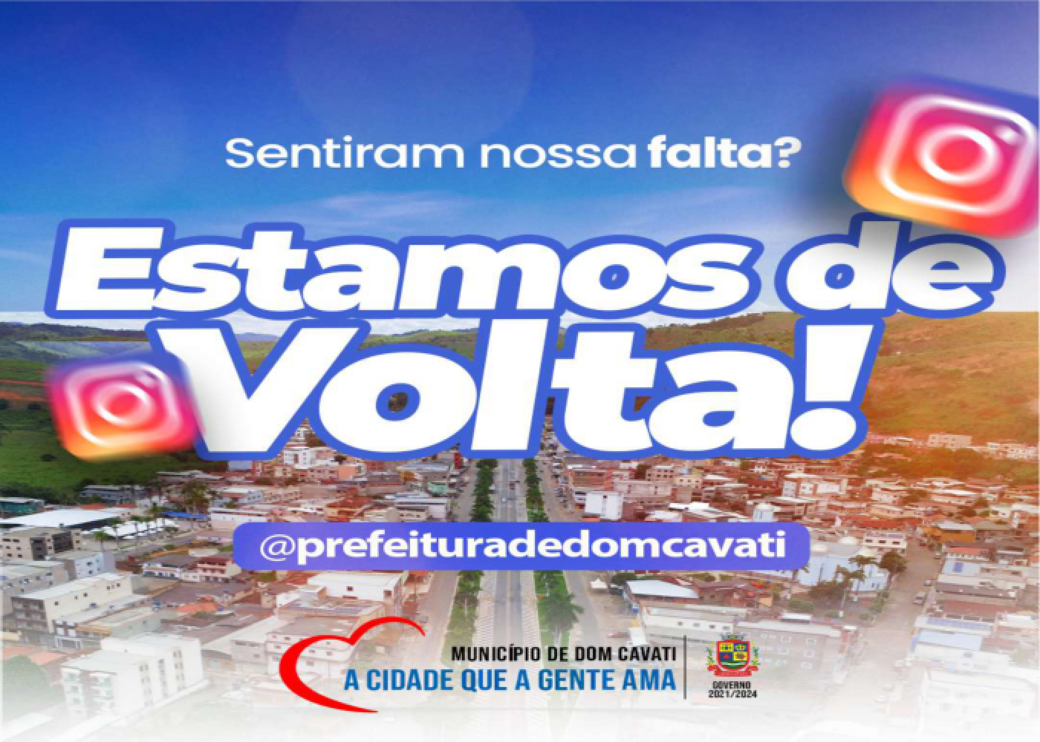 Estamos de volta!